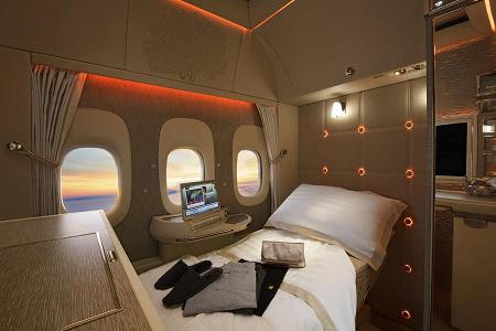 Emirates launch posh new first class cabins