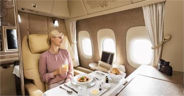 Emirates launch posh new first class cabins